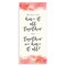 Stupell Industries Romantic Phrase with Blush Watercolor Wall Plaque Art